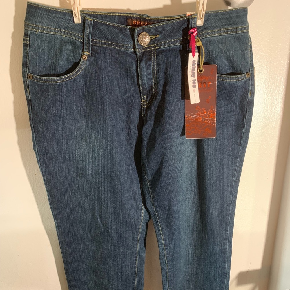 Darn denim skinny jeans